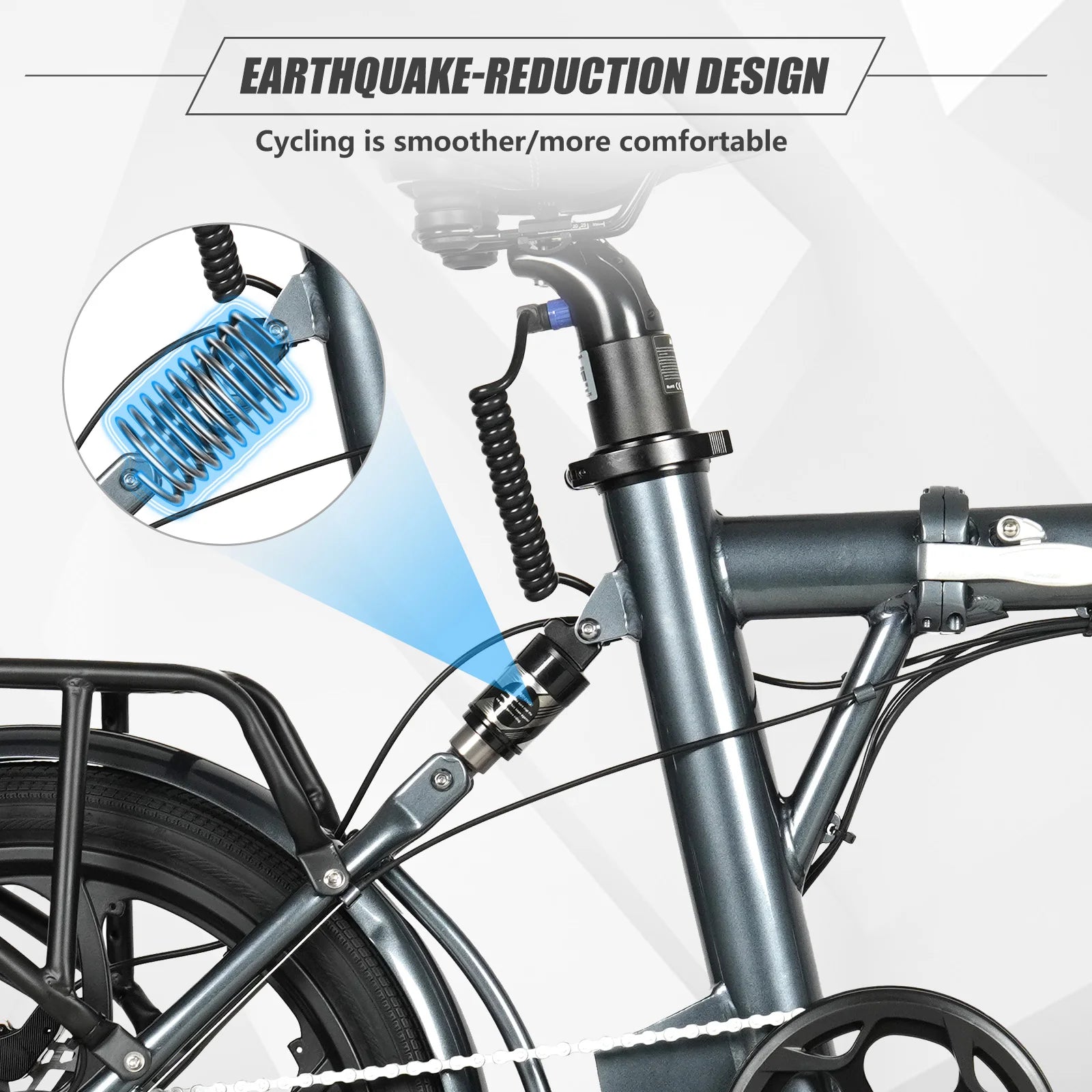 Em20 Foldable E-bike 25km/h - Cilla Scooters