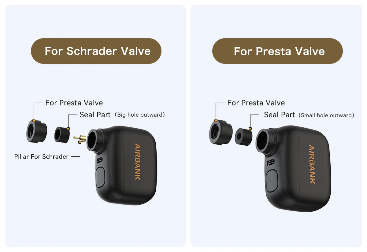 Mini Portable Bicycle Pump Rechargeable Air Inflator - Cilla Scooters