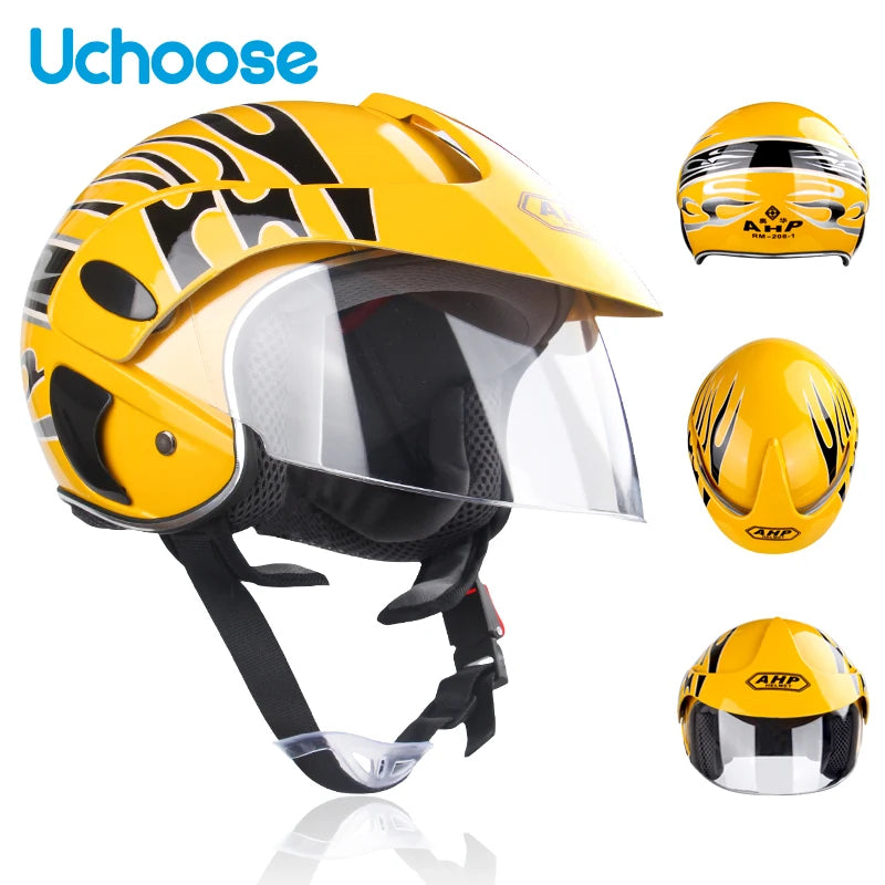 Child Motorcycle Helmet 3-9 Years Abs Unisex Safety Motocross Helmet Casco Motocross Bicycle Downhill Capacete ATV Cross Helmet