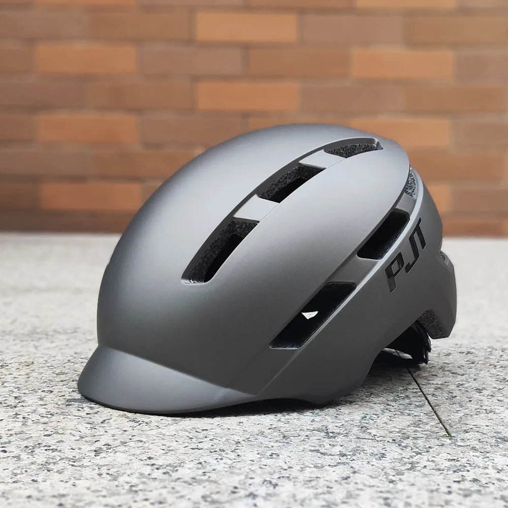 PJT Cycling Helmet USB Rechargeable light - Cilla Scooters