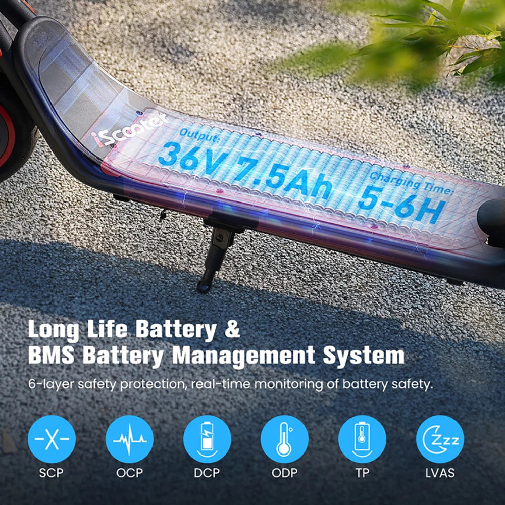 iScooter i9m E-scooter 35km/h with app - Cilla Scooters