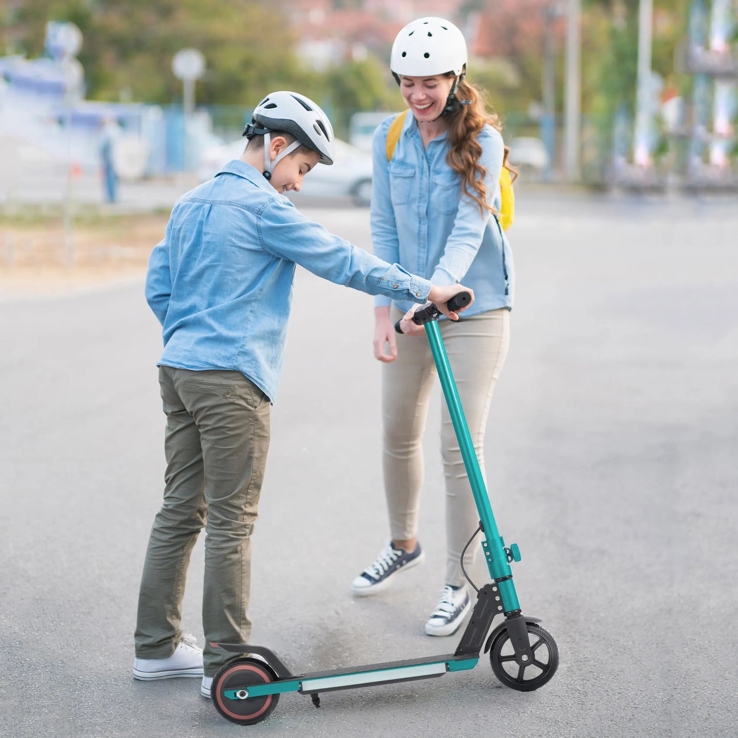 Vankel Electric Scooter for Child 6.5" Folding E-Scooter Kids 6–12 Years, 150W Motor, 60Wh Scooter  Max Range 5–8km Boys Girls