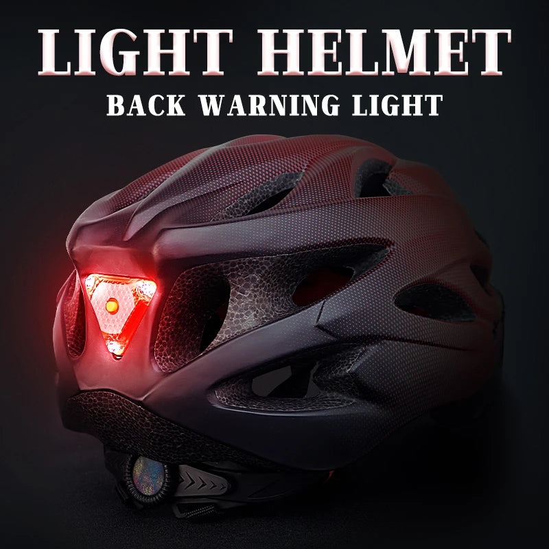 X-TIGER Bike Helmet with LED Rear Light Dual Mode Goggle Cycling - Cilla Scooters