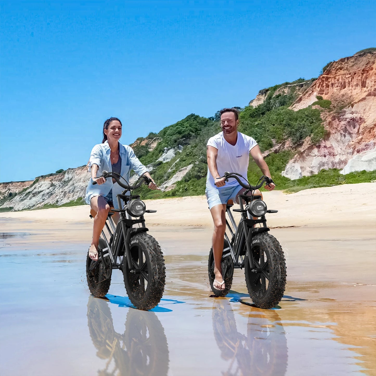 JANSNO X50 E-bike 750W Motor 48V14h Lithium Battery All-terrain Two-wheel Electric Vehicle Adult 20*4.0 Fat Tire E-bike