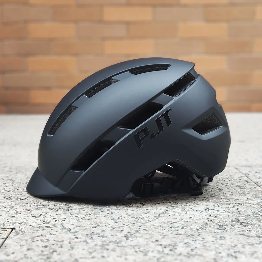 PJT Cycling Helmet USB Rechargeable light - Cilla Scooters