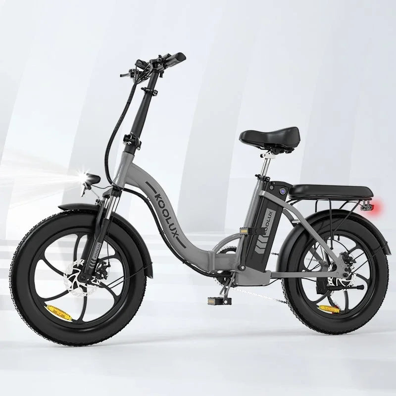 KOOLUX BK6S 3.0 Adult 500W Electric Bicycle Men's E-City ebike City 36V13AH Battery 20" Folding City Tire Electric Bike
