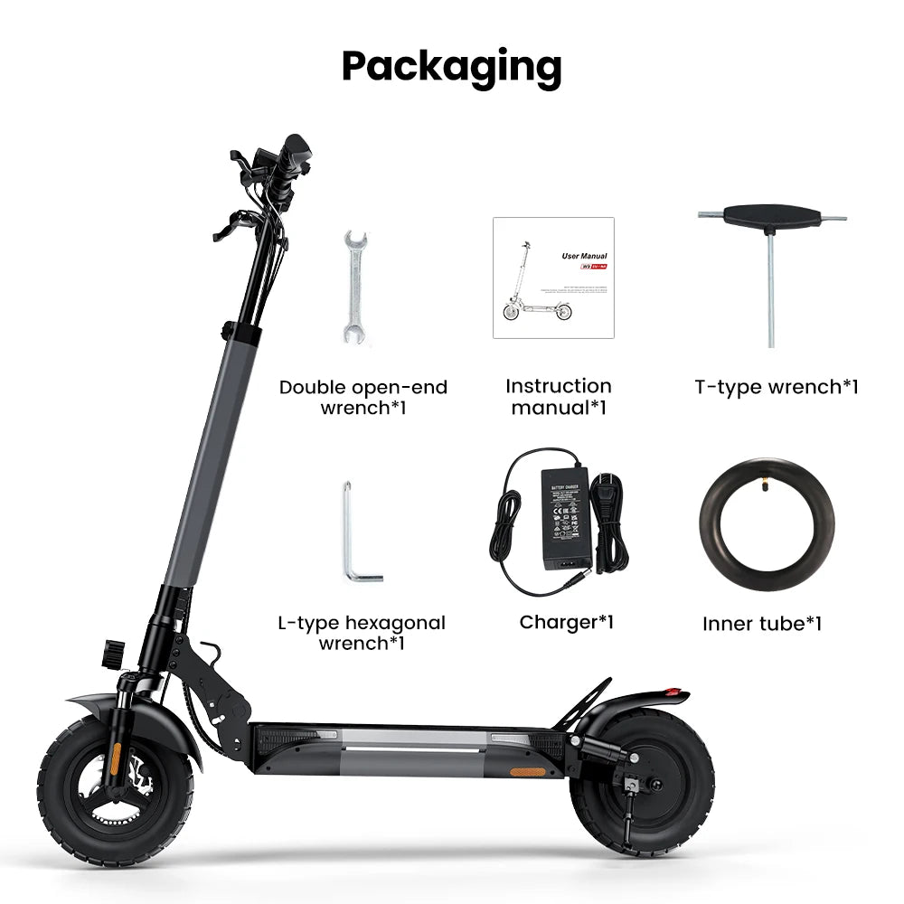 iScooter W9 E-scooter 45km/h Dual Disc Brakes - Cilla Scooters