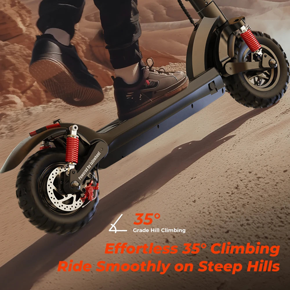 iScooter E-scooter 45km/h Anti-skid Off-Road Tire Scooters - Cilla Scooters