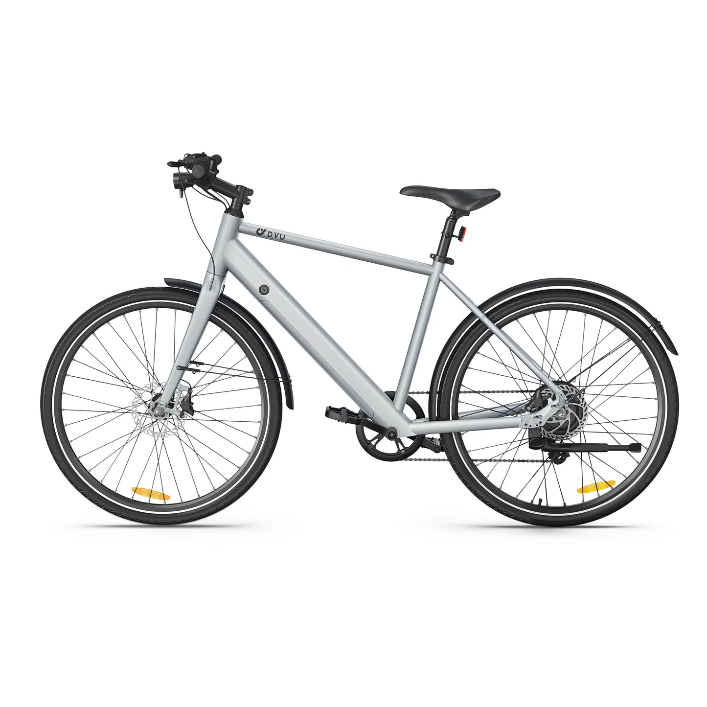 DYU Stroll 1 Electric Bike 36V 9AH 700C CST Puncture-resistant Tires Light-Weight Road City E-bike OiI Disc Brake System 7 Speed