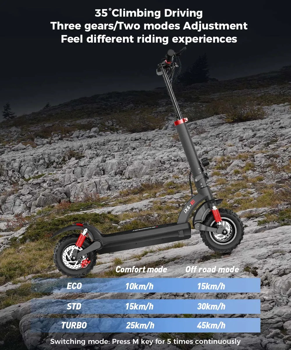 iScooter Foldable E-scooter Off-Road 45km/h - Cilla Scooters