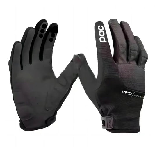 25 poc 2 colour dh mx bike long finger all-season model wearable and comfortable riding gloves universal