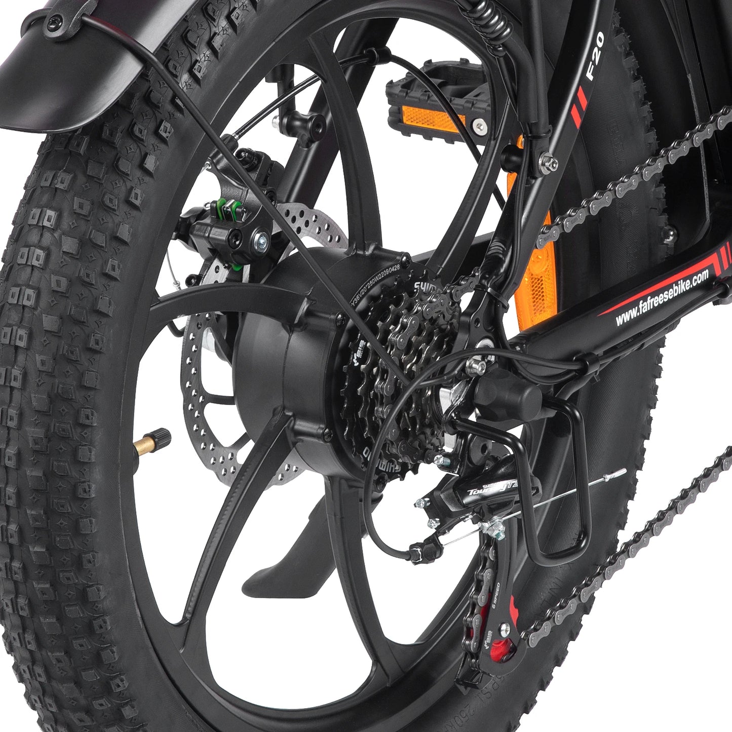 Fafrees F20 250W 20" Folding Electric Bike 576Wh City E-Bike 36V 16Ah Battery