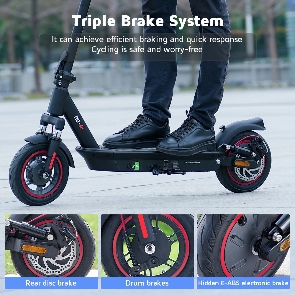 I10 E-scooter foldable 40km/h - Cilla Scooters