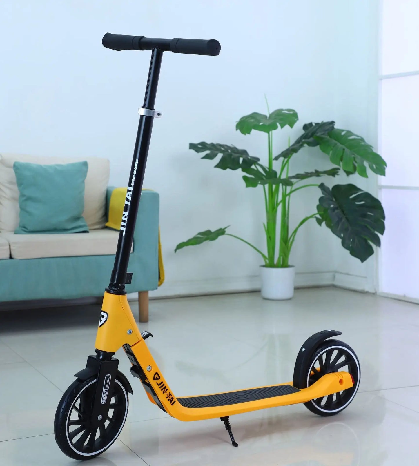Foldable Portable Kick Scooter for Children and Teenagers One-Legged Scooter Big Two-Wheel City Work School Student Dropshipping