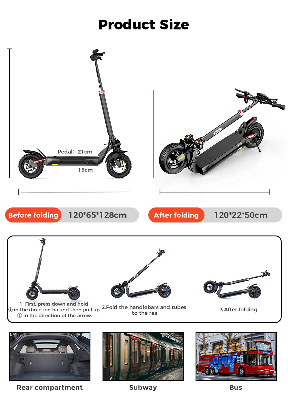 iScooter iX4 Electric Scooter 800W Motor 48V 15Ah 40-45km Range 45km/h Speed Dual Disc Brake foldable Off-Road eScooter With App - Cilla Scooters