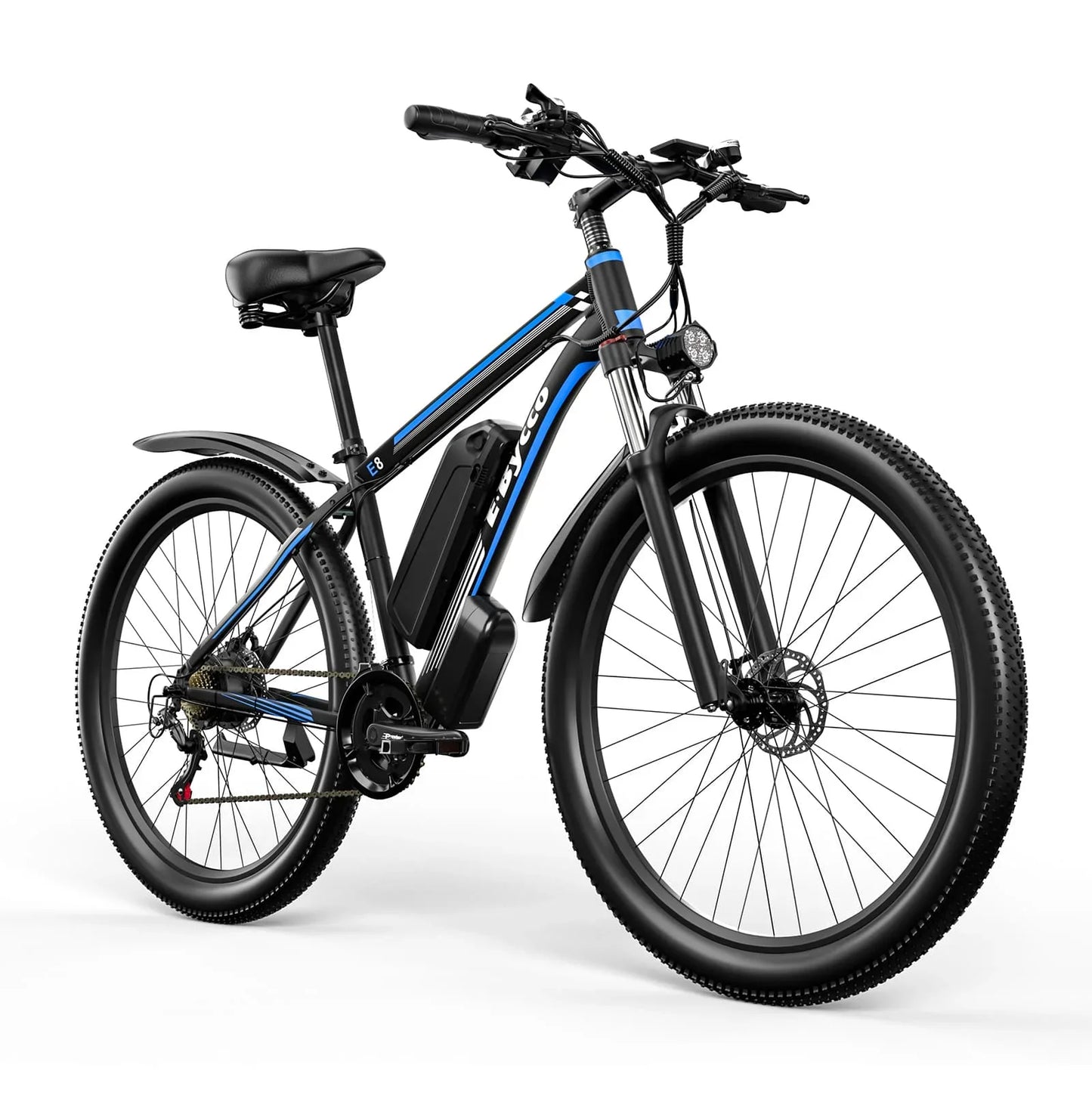 E-BYCCO E8 E-bike 750W Motor 48V17.5AH Removable Battery Electric Bike 29” Tire Mountain  Snow Off-road Adult Electric Bicycle