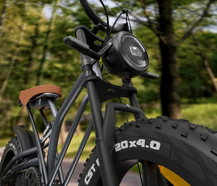 JANSNO X50 E-bike 750W Motor 48V14h Lithium Battery All-terrain Two-wheel Electric Vehicle Adult 20*4.0 Fat Tire E-bike