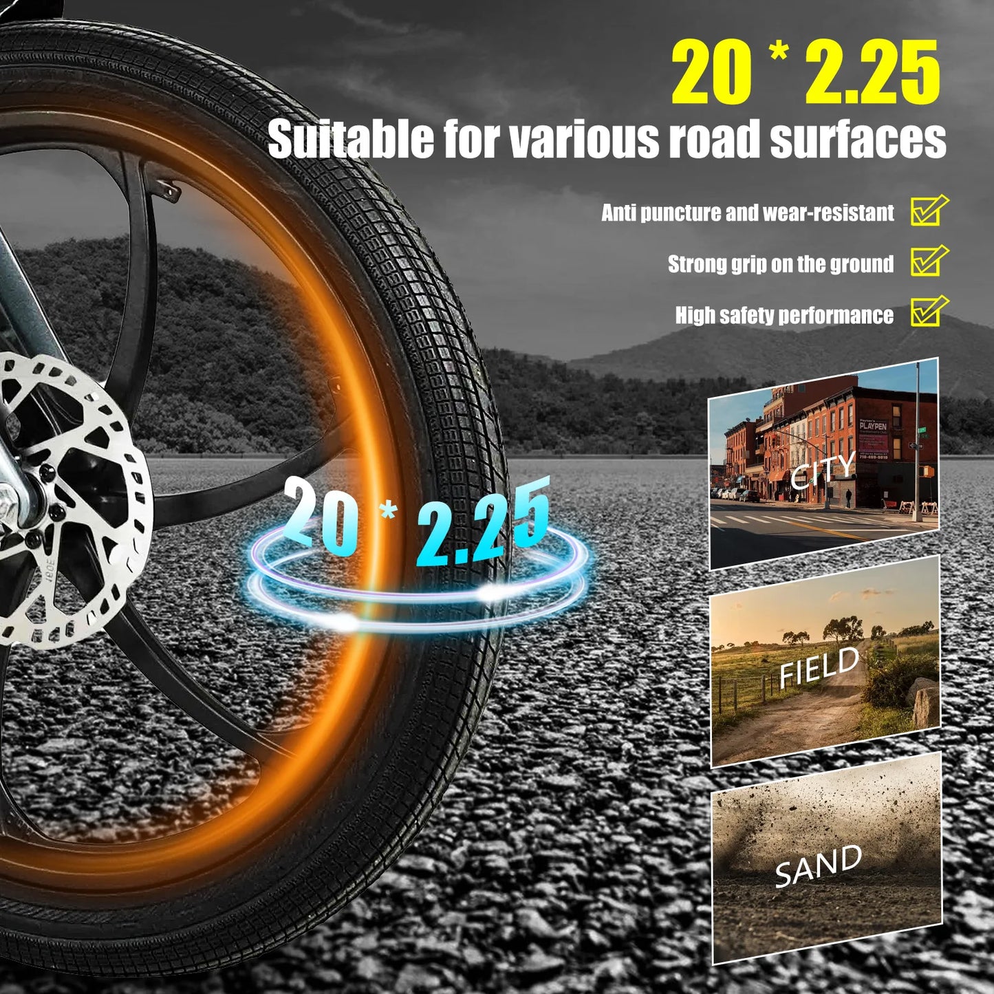 Em20 Foldable E-bike 25km/h - Cilla Scooters