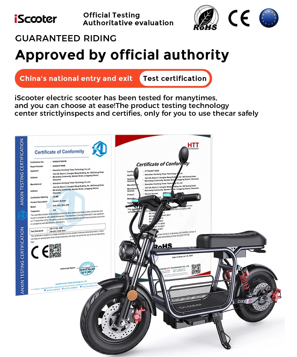 iScooter DX5 Electric Scooter