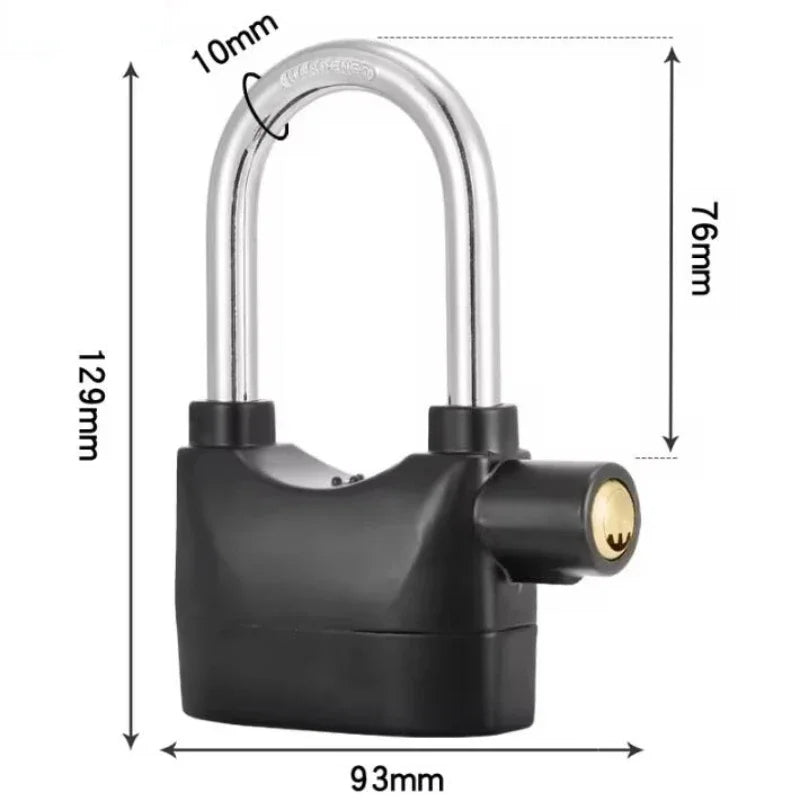 Alarm Lock Anti-Theft Padlock
