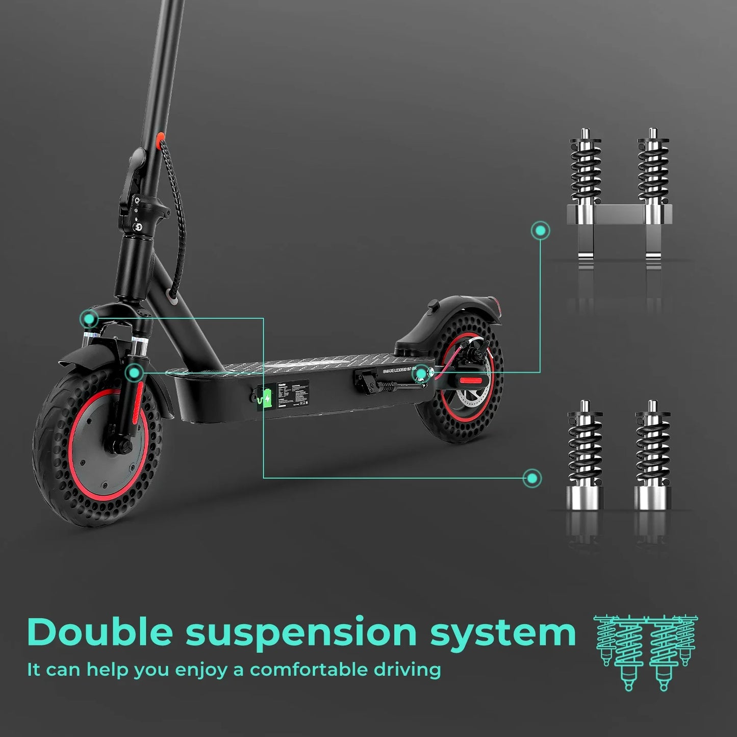 iScooter i9Max 35KM/H with app. - Cilla Scooters
