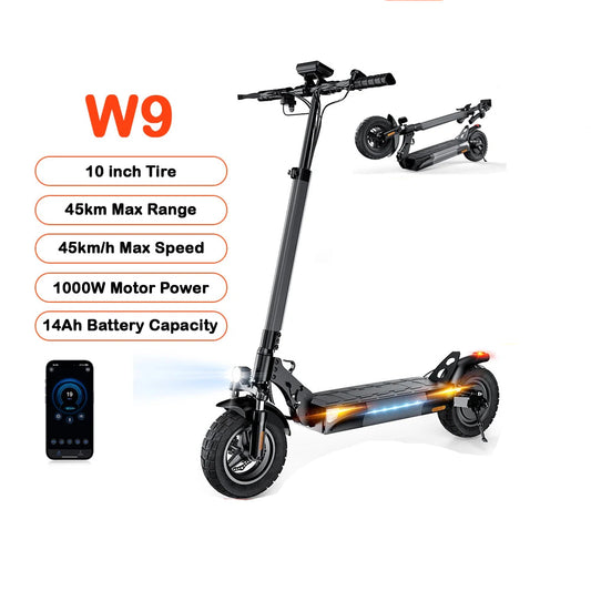 iScooter W9 E-scooter 45km/h Dual Disc Brakes - Cilla Scooters
