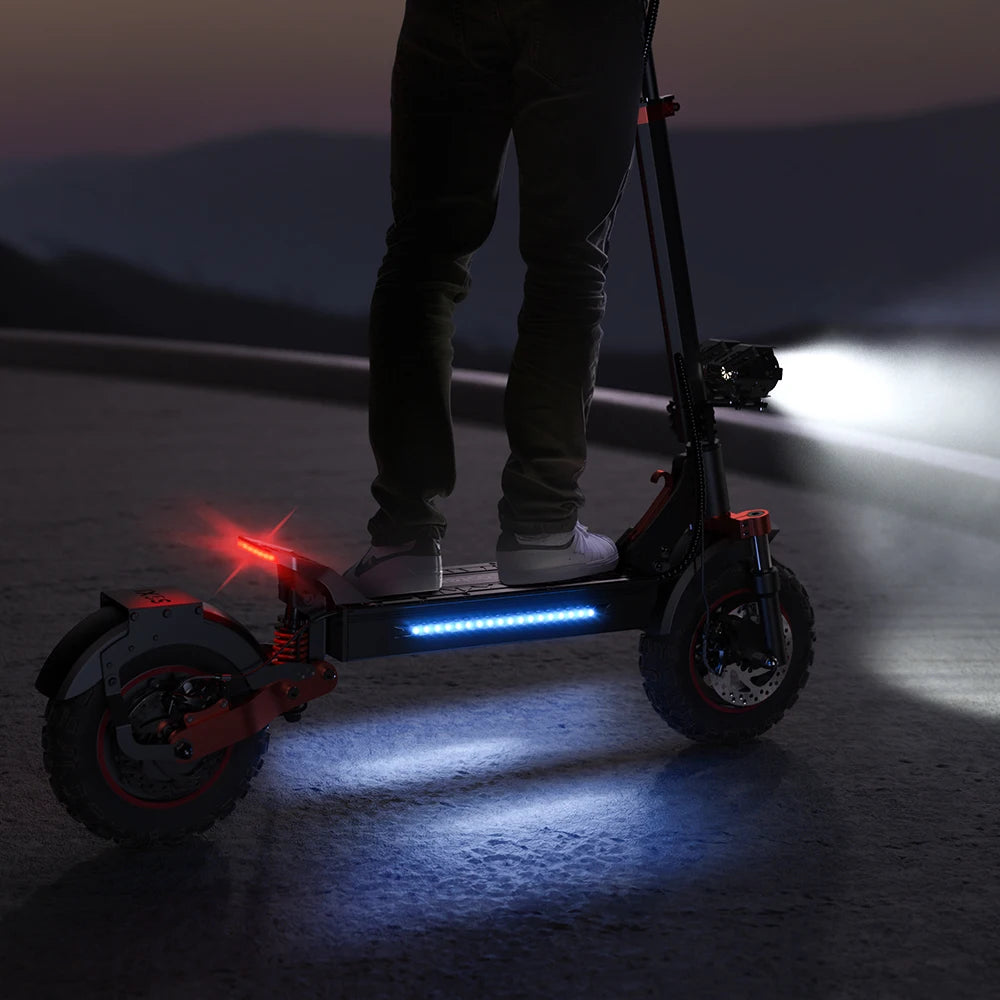 IX5s Electric Scooter 15Ah 1000W power Kick Scooter Anti-skid Off Road Pneumatic fire 65km row 45 km/h Scooter - Cilla Scooters