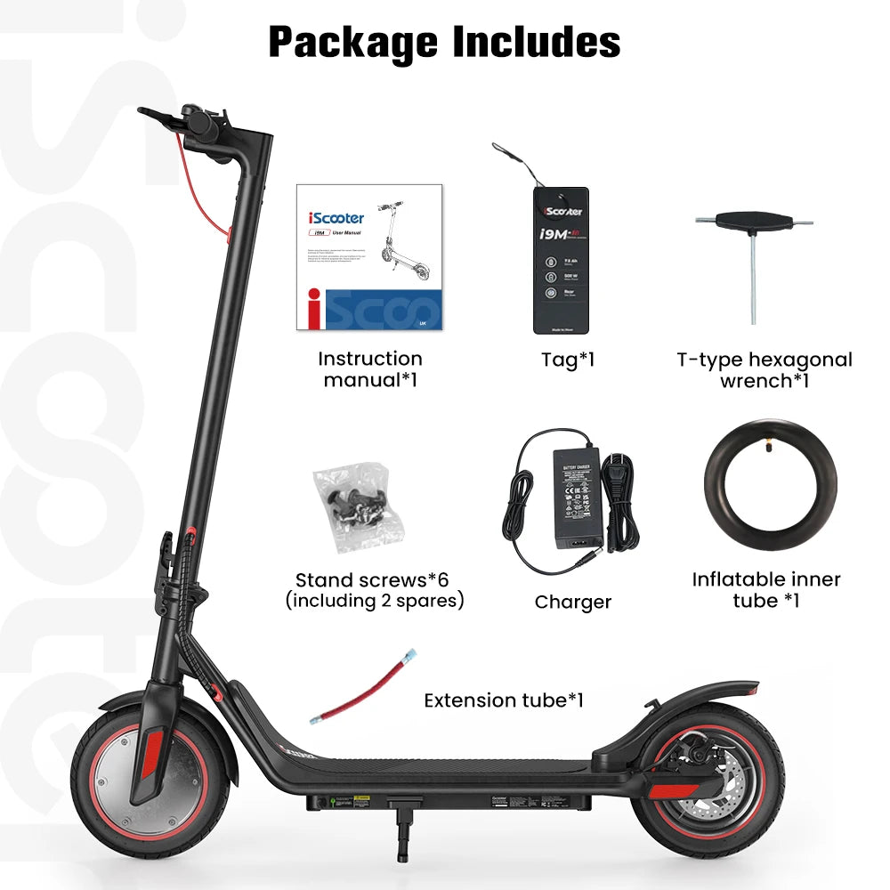 iScooter i9m E-scooter 35km/h with app - Cilla Scooters