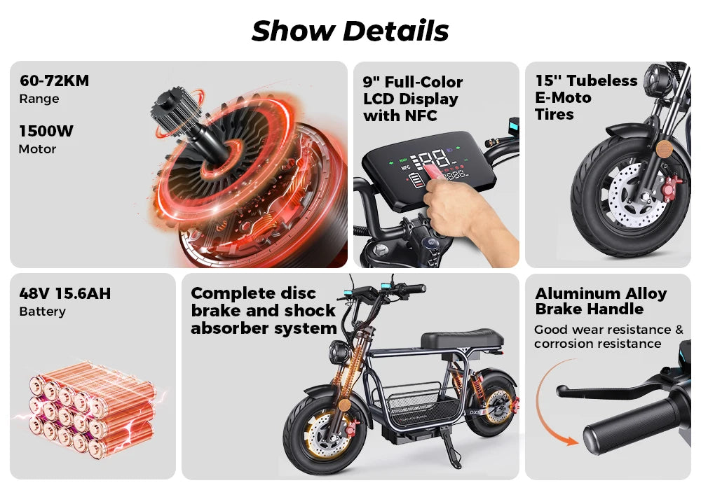 iScooter DX5 Electric Scooter