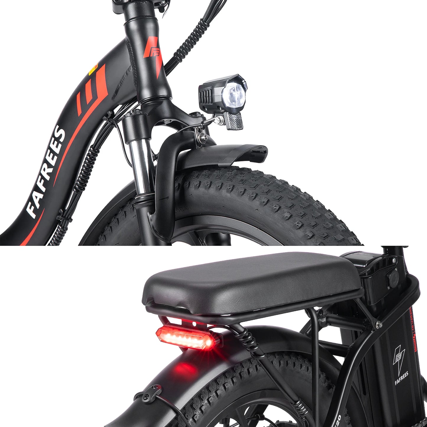 Fafrees F20 250W 20" Folding Electric Bike 576Wh City E-Bike 36V 16Ah Battery