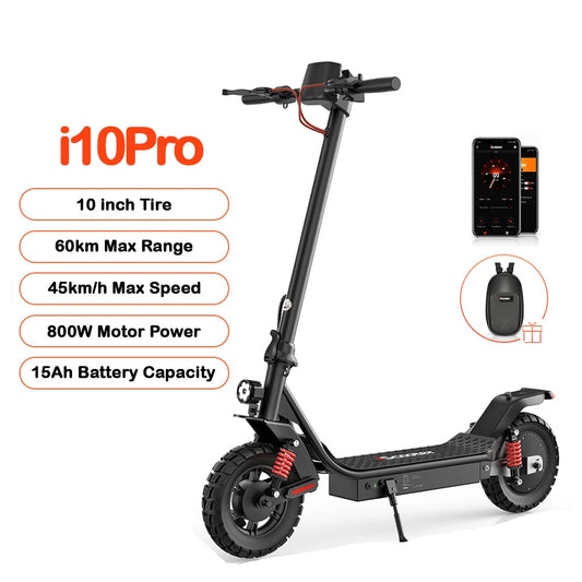 iScooter i10Pro E-scooter 45km/h with APP - Cilla Scooters