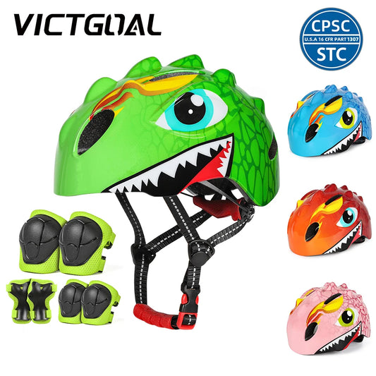 Protection kit for kids Head, Knee and Elbow Pad Sets