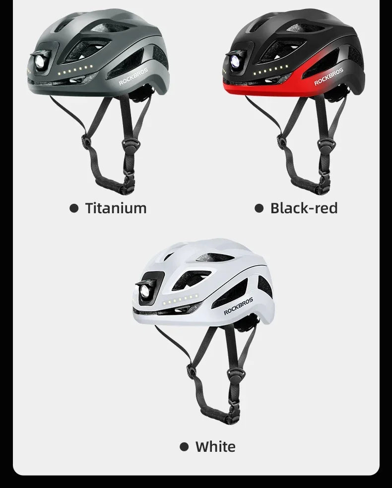 Bicycle Light Helmet Type-C Charging