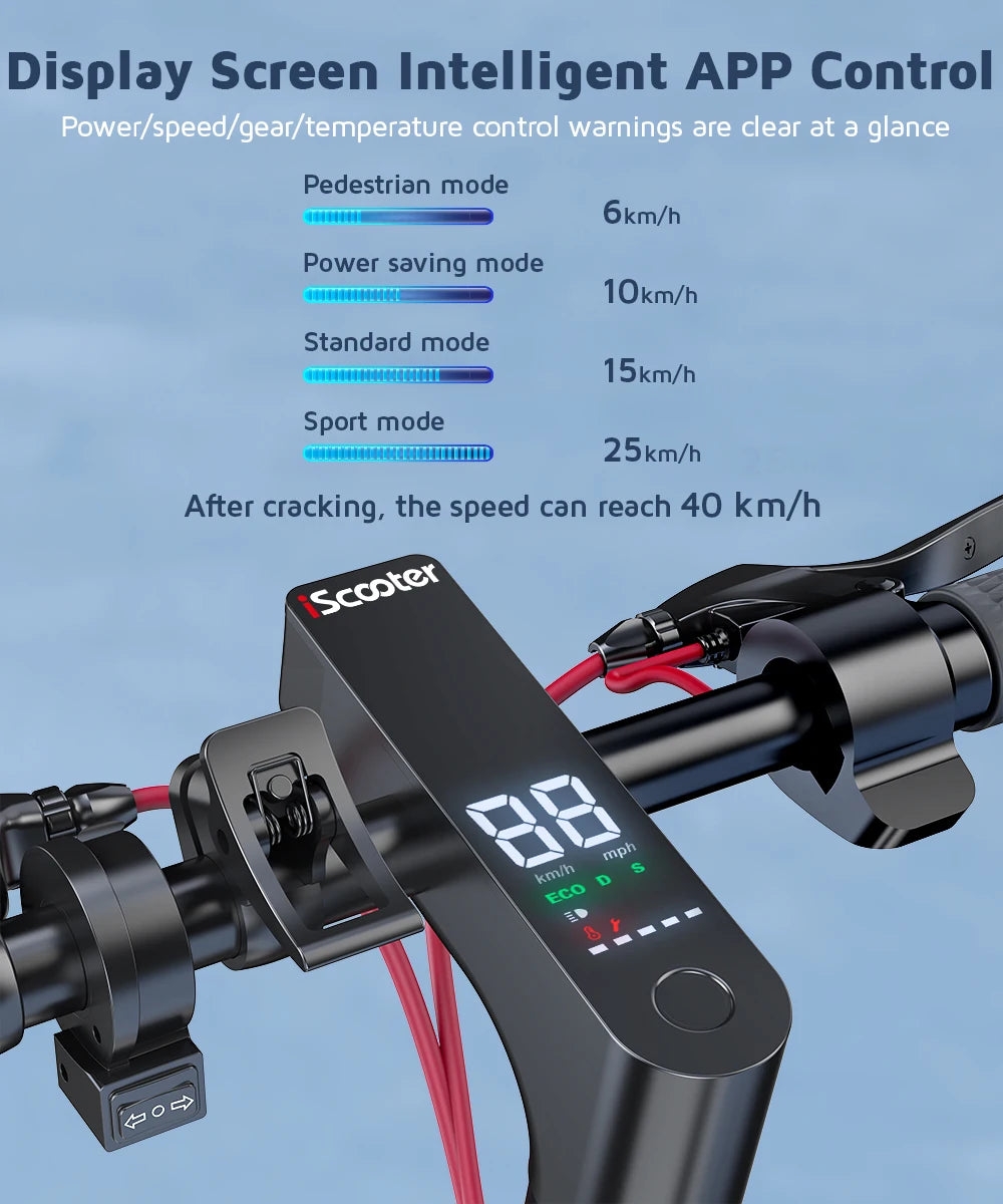 I10 E-scooter foldable 40km/h - Cilla Scooters