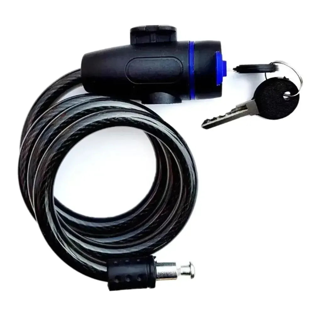 Chain Lock 80cm Metal Anti Theft with 2 Keys