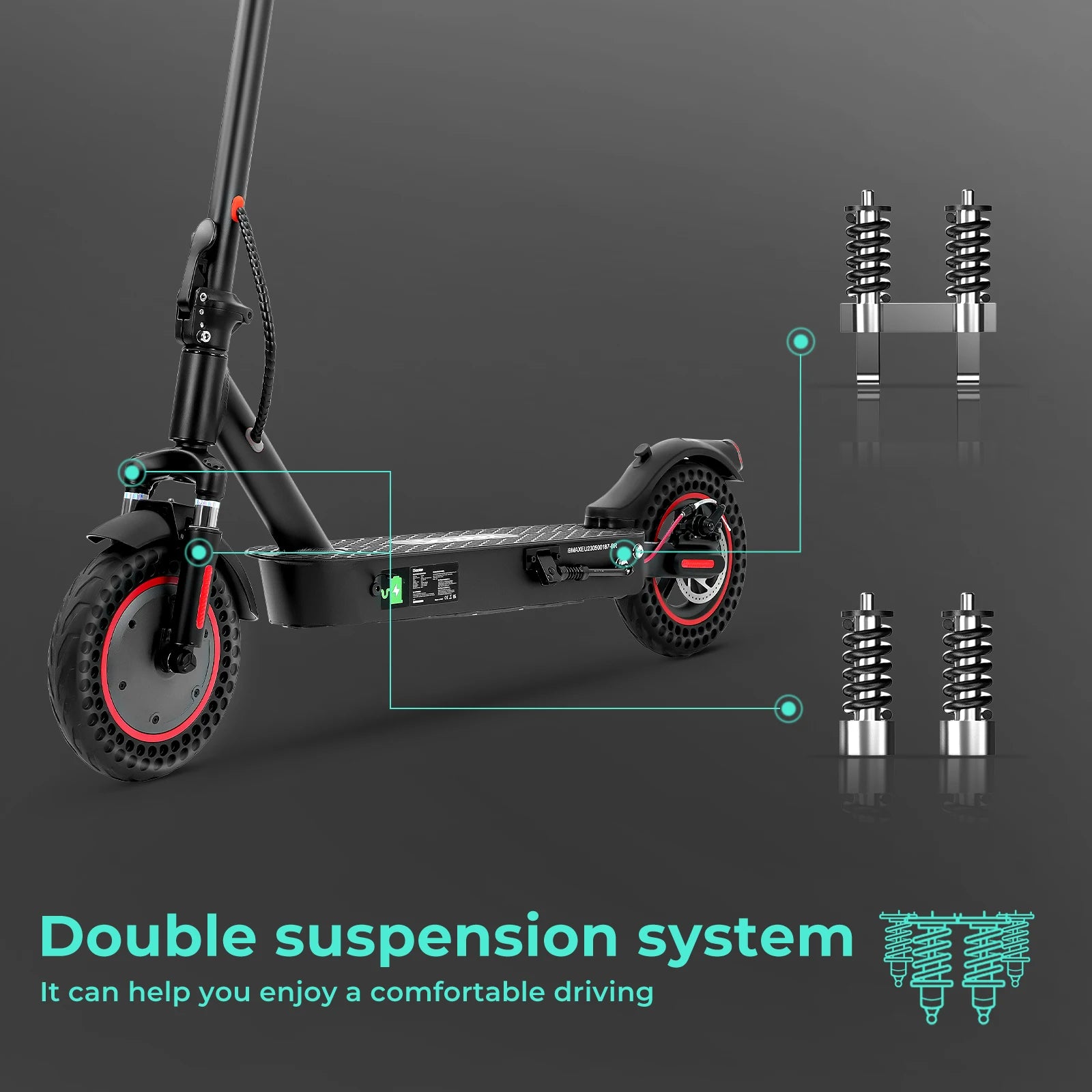 iScooter i9Max 35KM/H with app. - Cilla Scooters