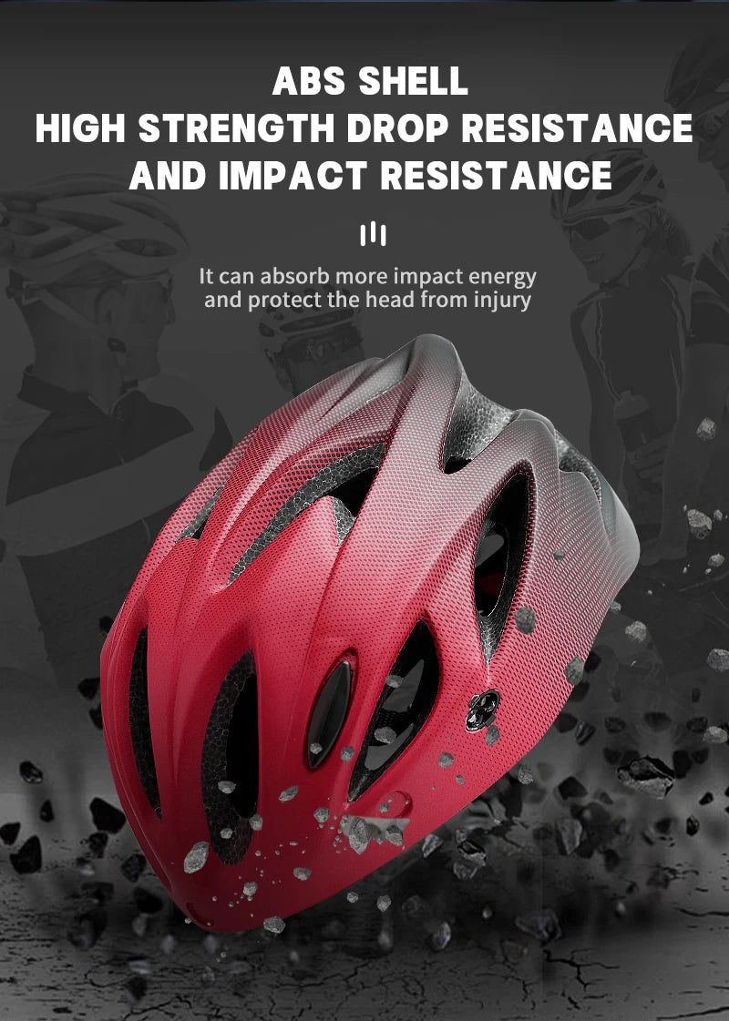 X-TIGER Bike Helmet with LED Rear Light Dual Mode Goggle Cycling - Cilla Scooters