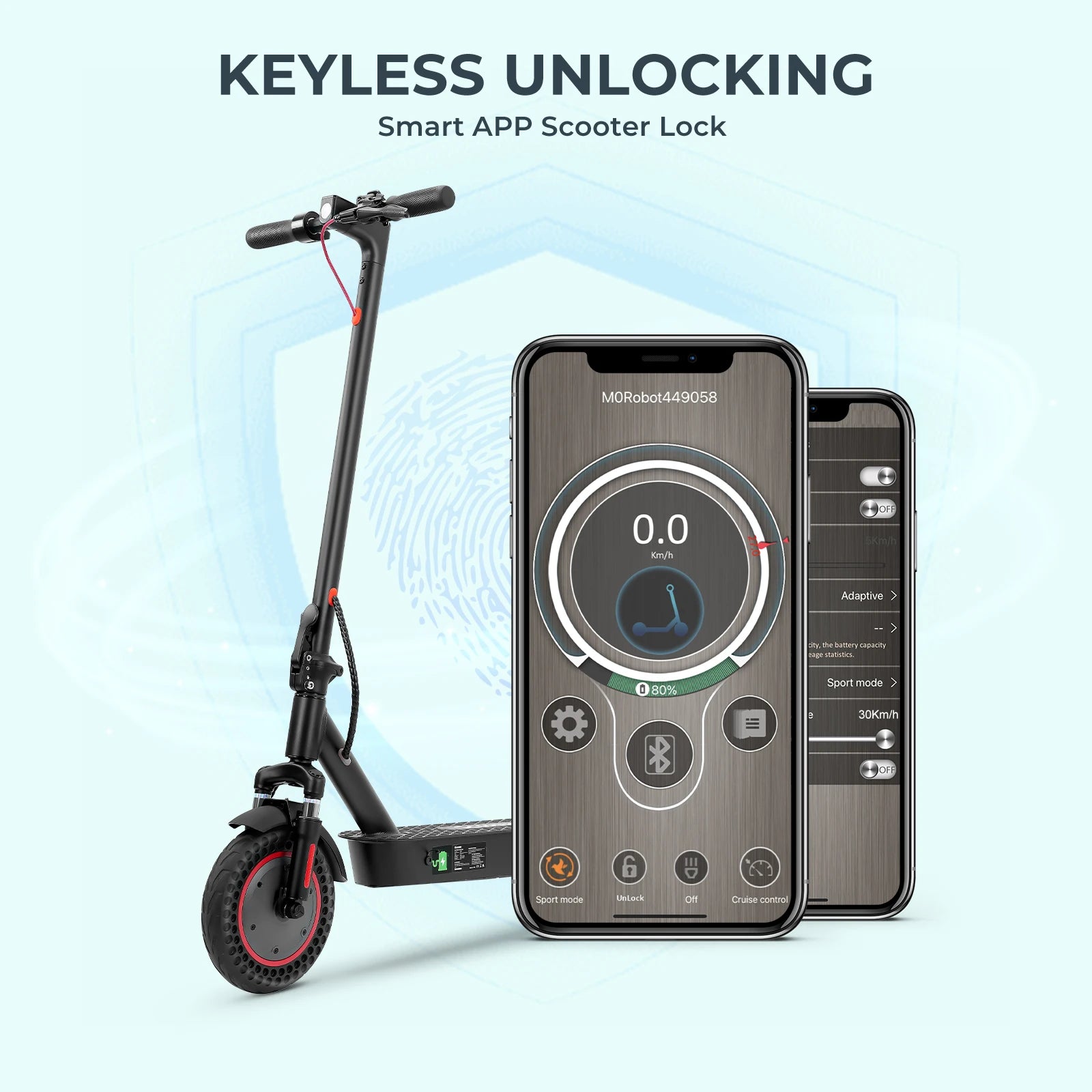iScooter i9Max 35KM/H with app. - Cilla Scooters
