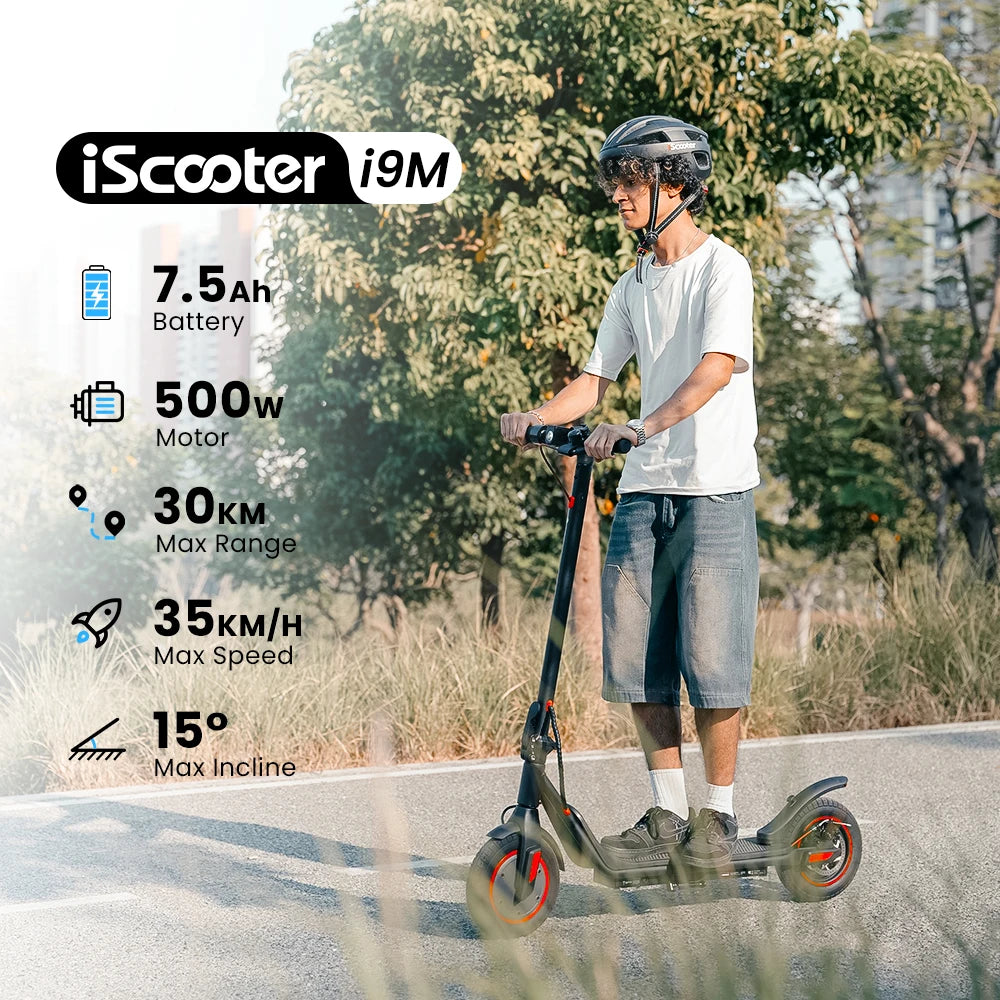 iScooter i9m E-scooter 35km/h with app - Cilla Scooters
