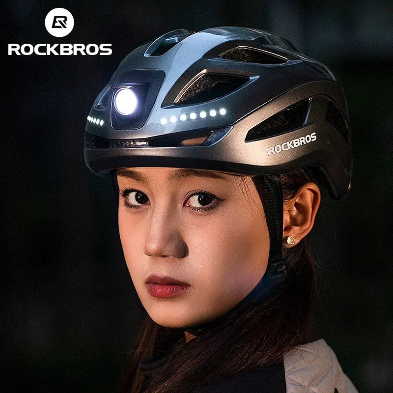 Bicycle Light Helmet Type-C Charging