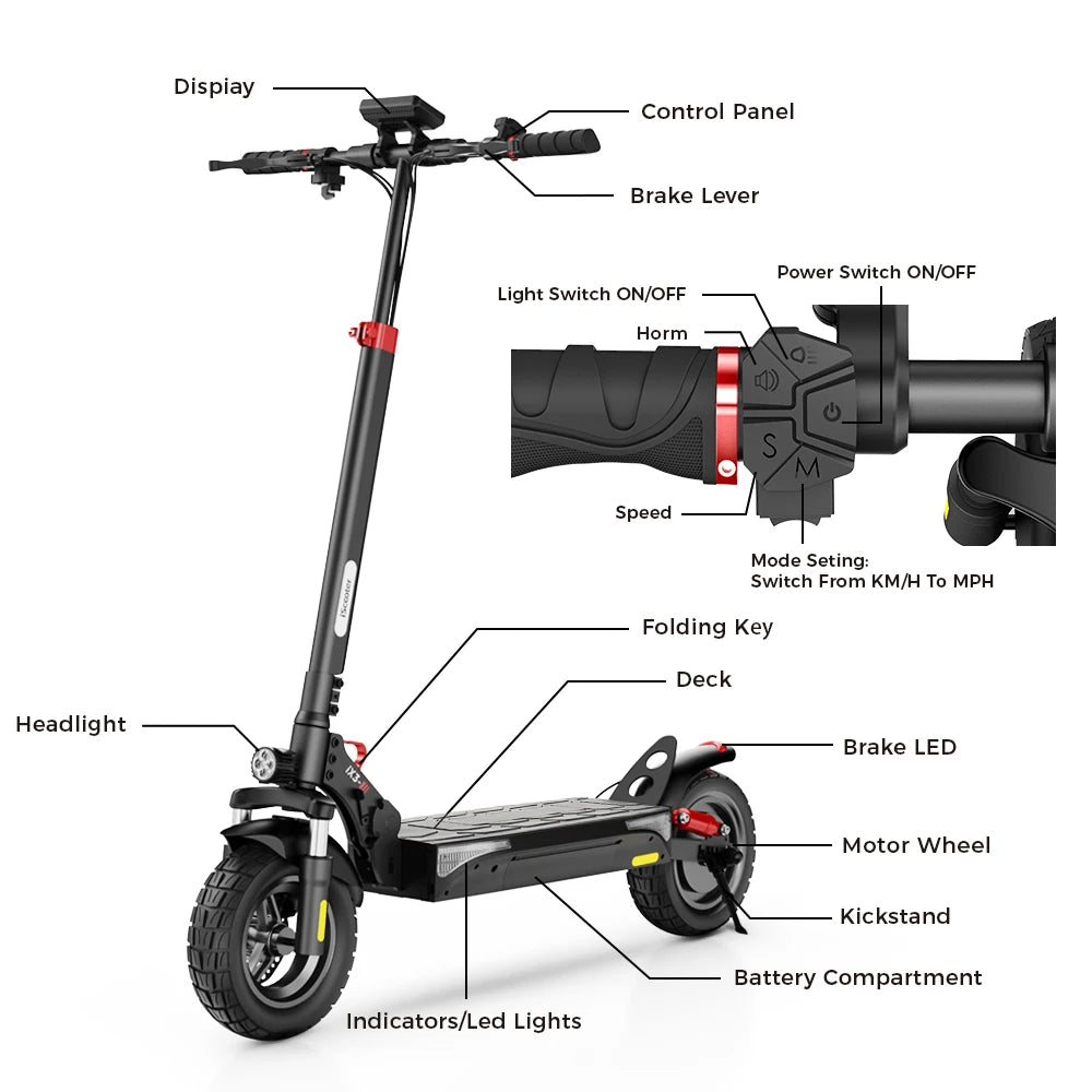 iScooter iX3 40Km/h - Cilla Scooters