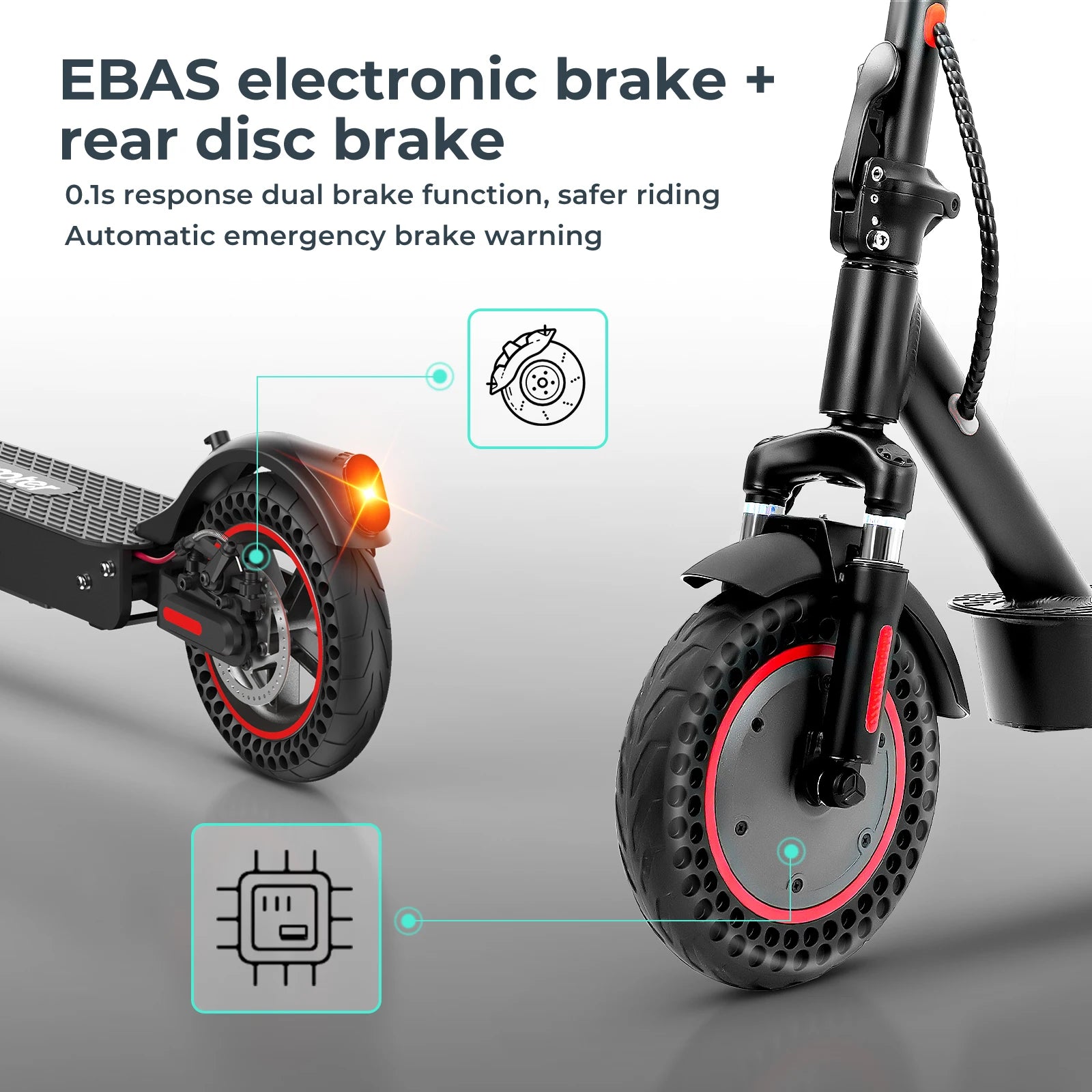 iScooter i9Max 35KM/H with app. - Cilla Scooters