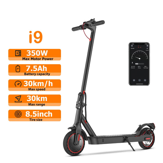 i9 8.5 E-scooter 30km/h with APP - Cilla Scooters