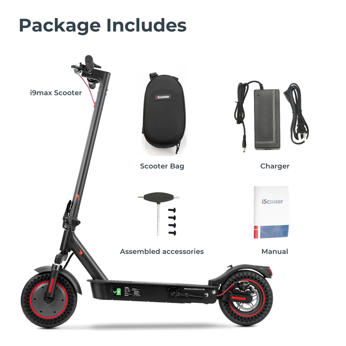 iScooter i9max 35km/h with App - Cilla Scooters