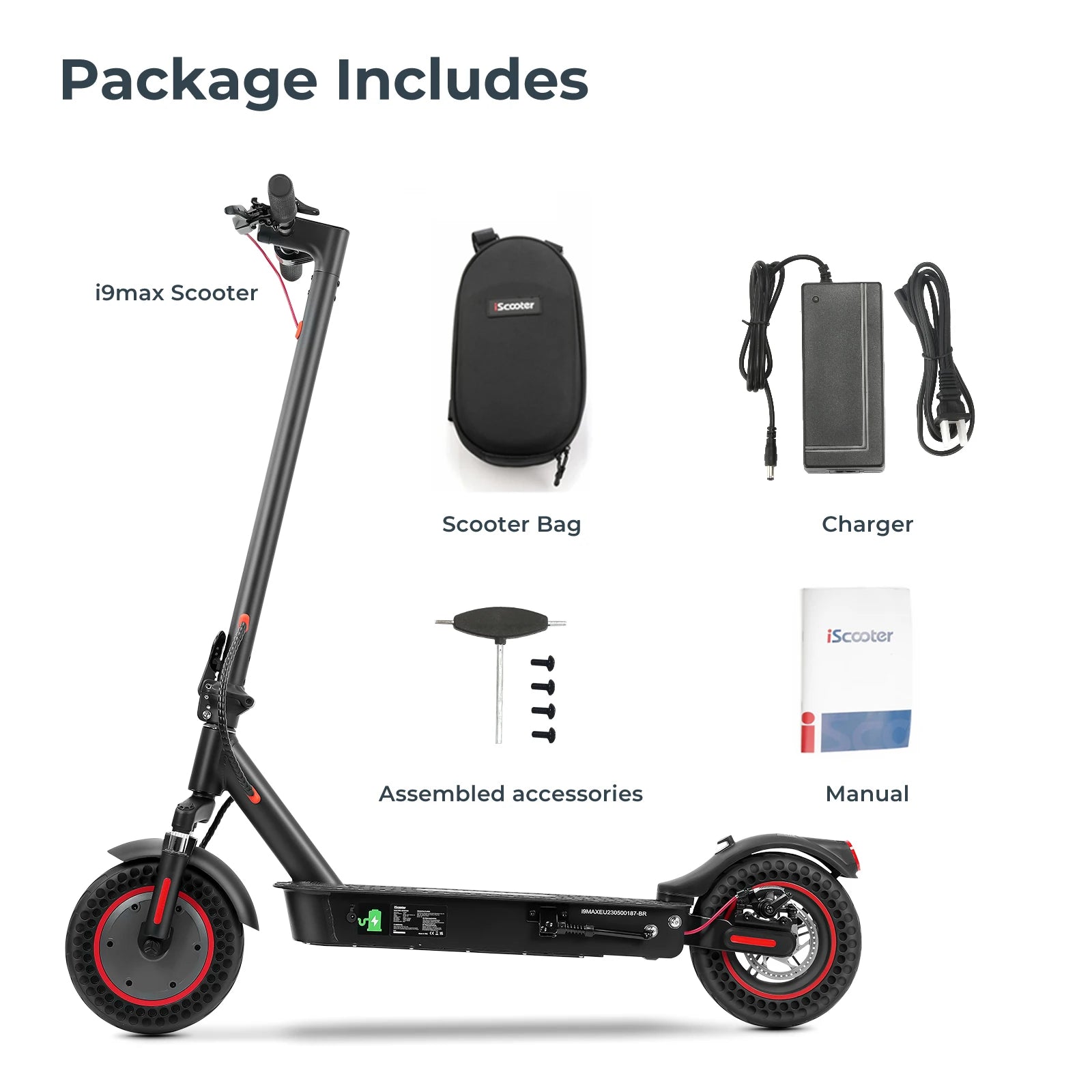 iScooter i9max 35km/h with App - Cilla Scooters