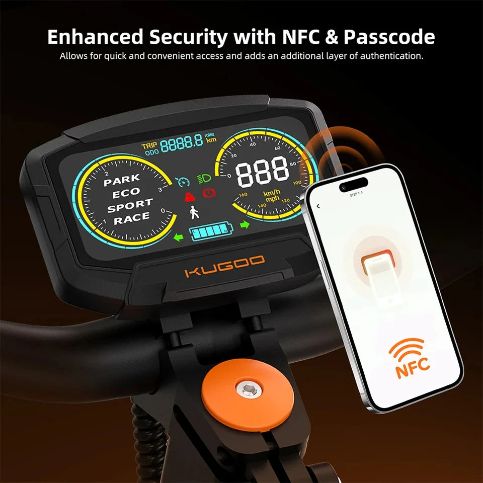 Kugoo Lx10+ Foldable E-scooter 72 Km/H Superior Comfort and All-Terrain Stability - Cilla Scooters