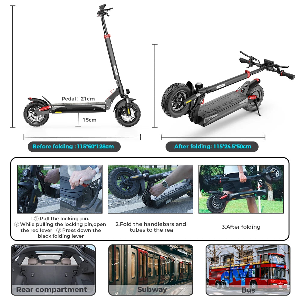 iScooter iX3 40Km/h - Cilla Scooters