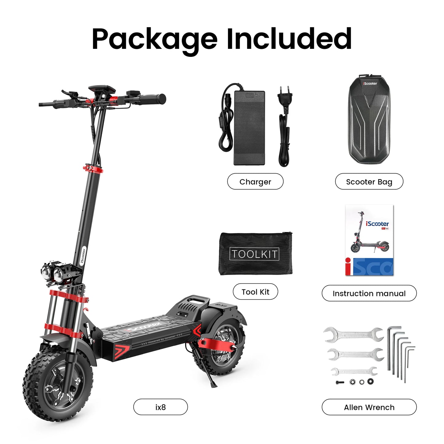 iScooter iX8 Dual Motor 60km/h