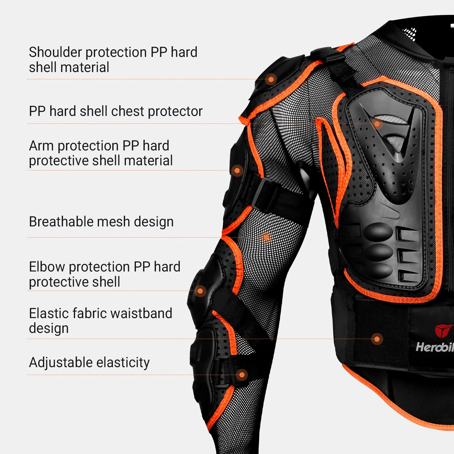 New Motorcycle Jackets Men's Full Body Armor Protection Jackets Motocross Enduro Racing Moto Protective Equipment Clothes S-4XL - Cilla Scooters