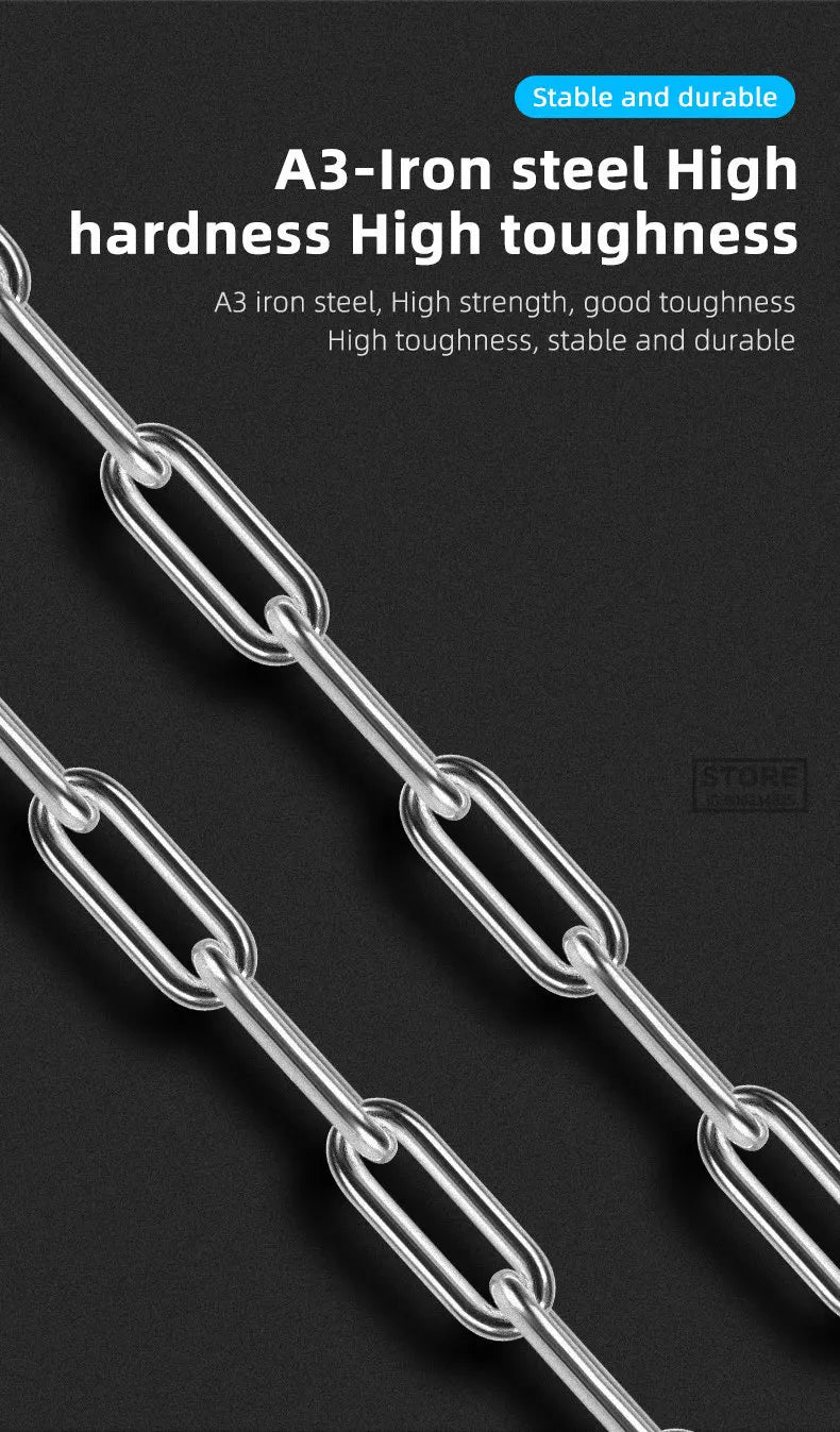 Bike Chain Lock 65-150cm Anti-theft 4 Code Safety